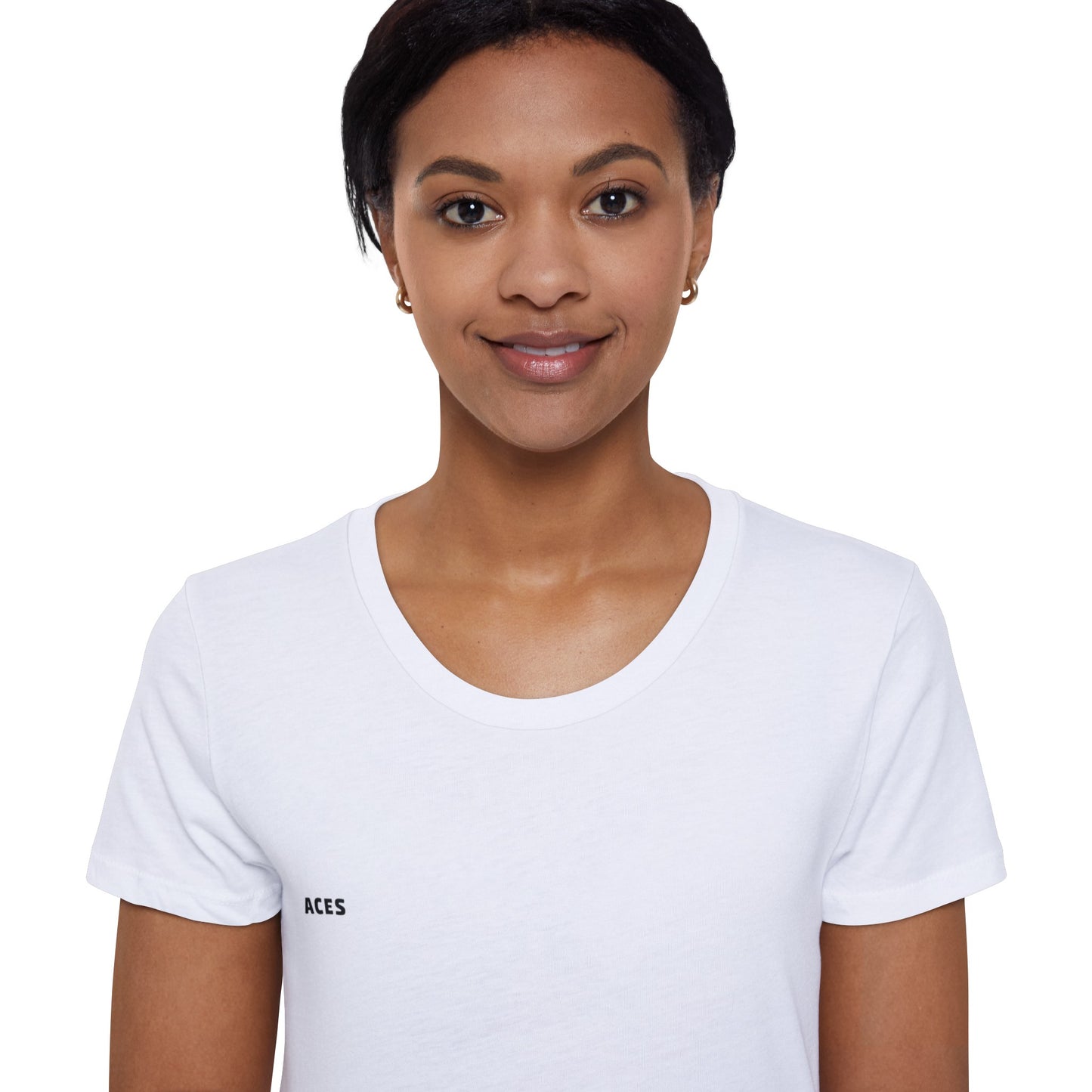 T-shirt bio à manches courtes pour femmes