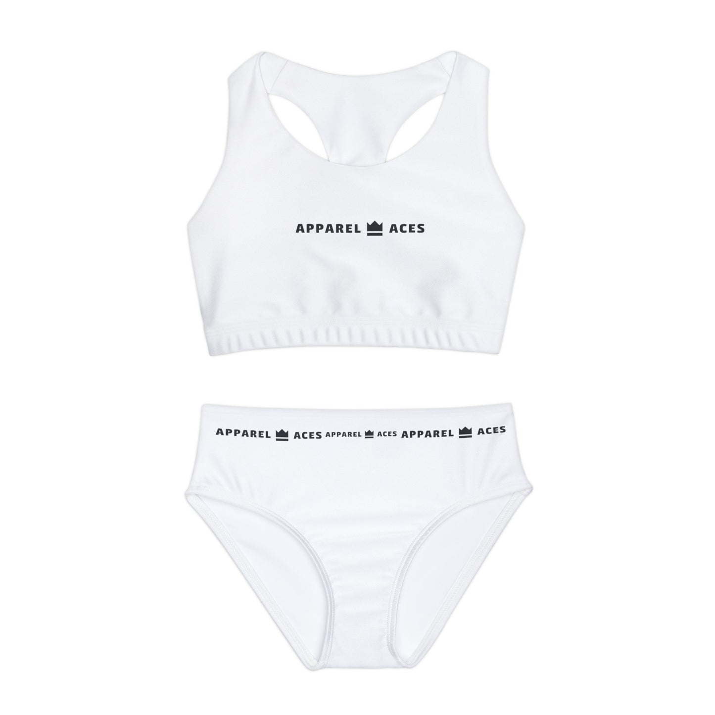 Girls Two Piece Swimsuit (AOP)