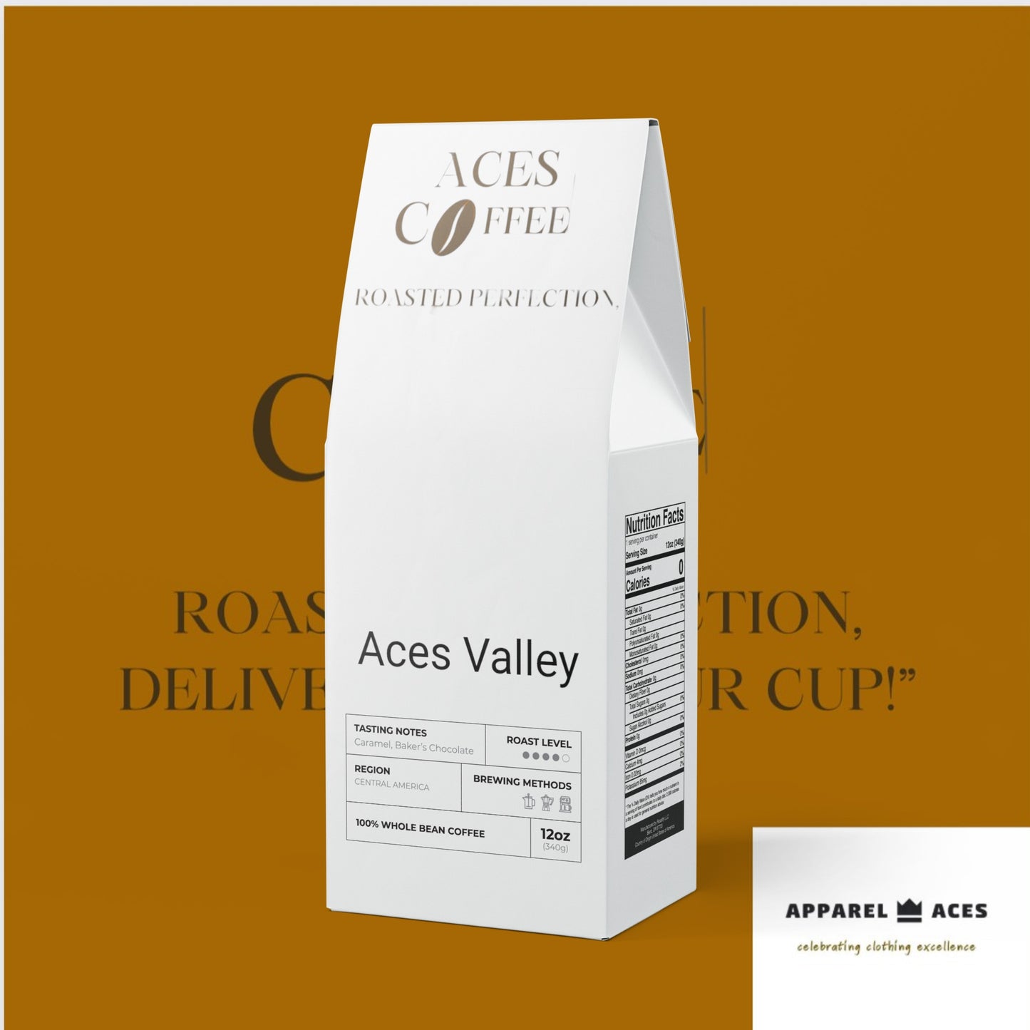 Mélange de café Aces Valley (torréfaction moyenne-foncée)