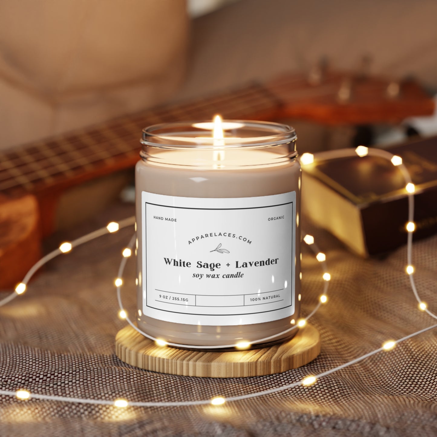 Scented Soy Candle, 9oz (9 Scents available)